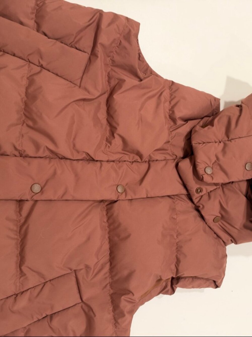 lululemon Wunder Puff Cropped Vest Roasted Brown Size 6